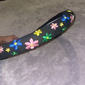 floral steering wheel cover